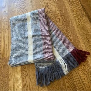NWT! Barbour Wool Blanket Scarf